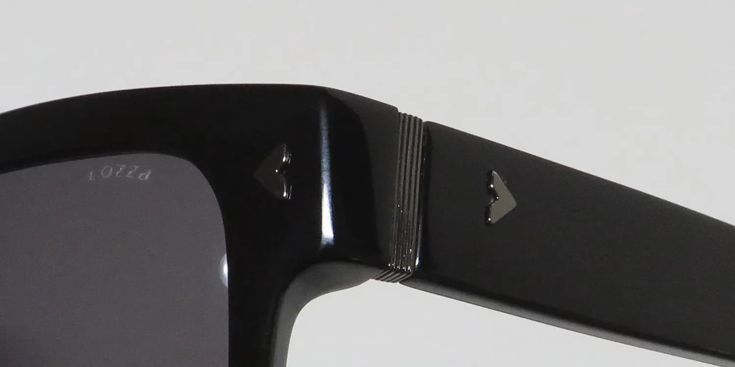 Lozza Sl4262 0700 Sunglasses Shiny Black 58mm 6