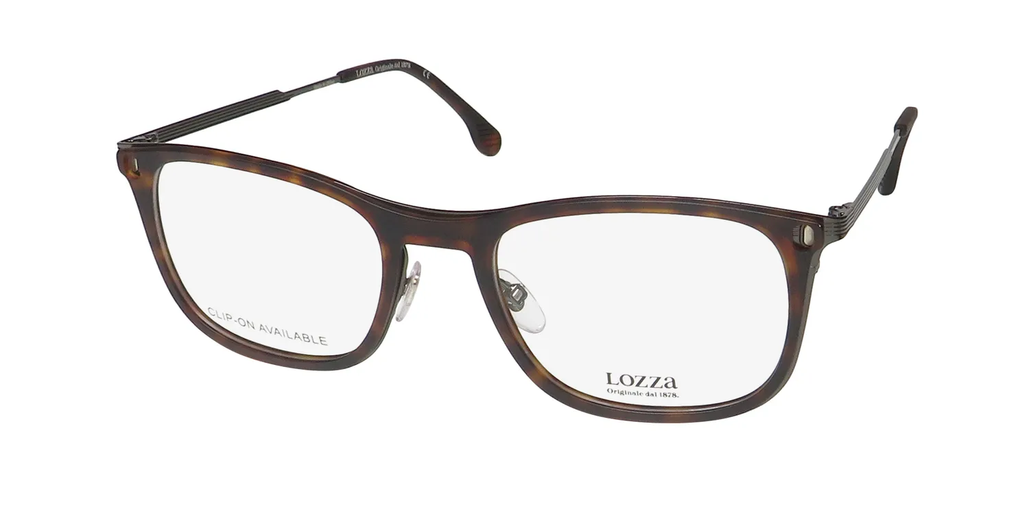 Lozza Vl2375 714m Eyeglasses Matte Tortoise 54mm