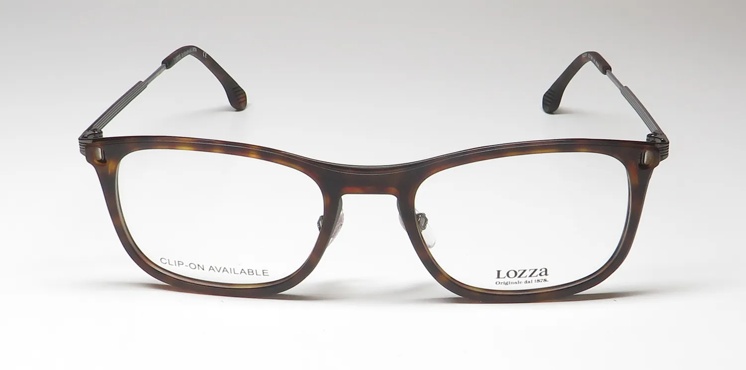 Lozza Vl2375 714m Eyeglasses Matte Tortoise 54mm 3