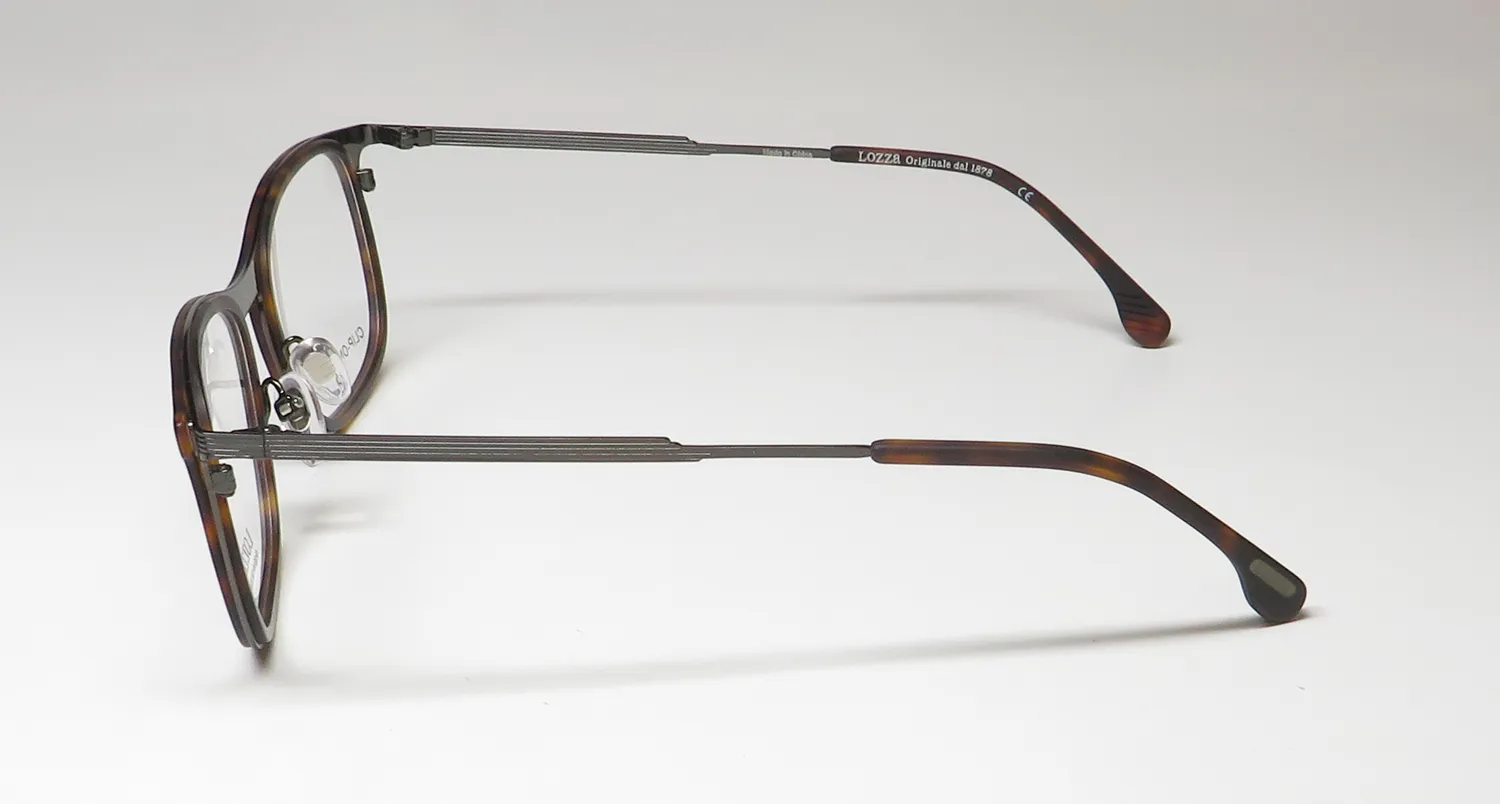 Lozza Vl2375 714m Eyeglasses Matte Tortoise 54mm 4