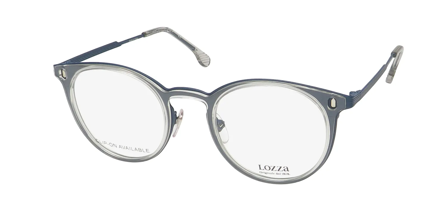 Lozza Vl2376 0m78 Eyeglasses Blue 48mm
