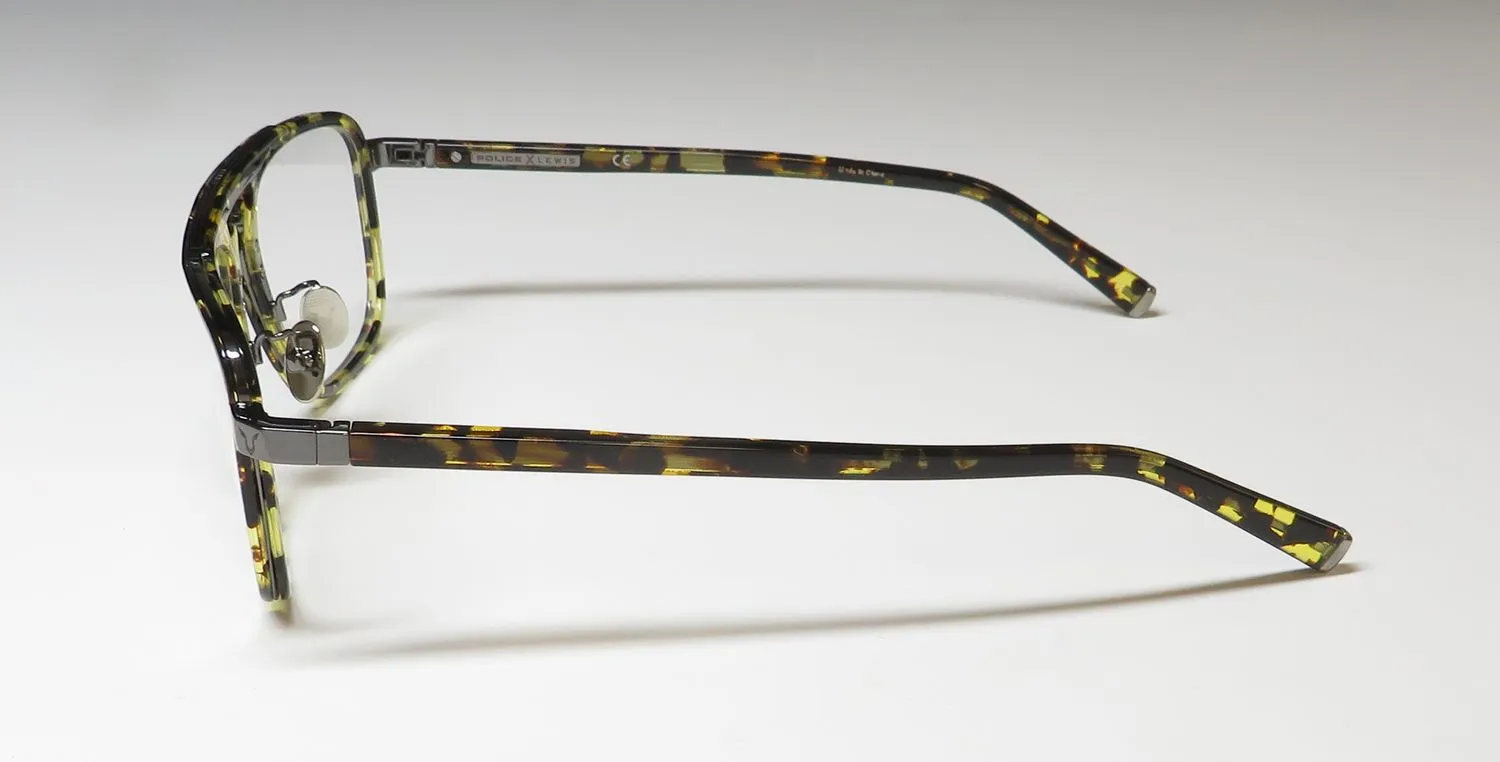 Police Lewis Hamilton 14 Vplb30 0568 Eyeglasses Tortoise 53mm 4