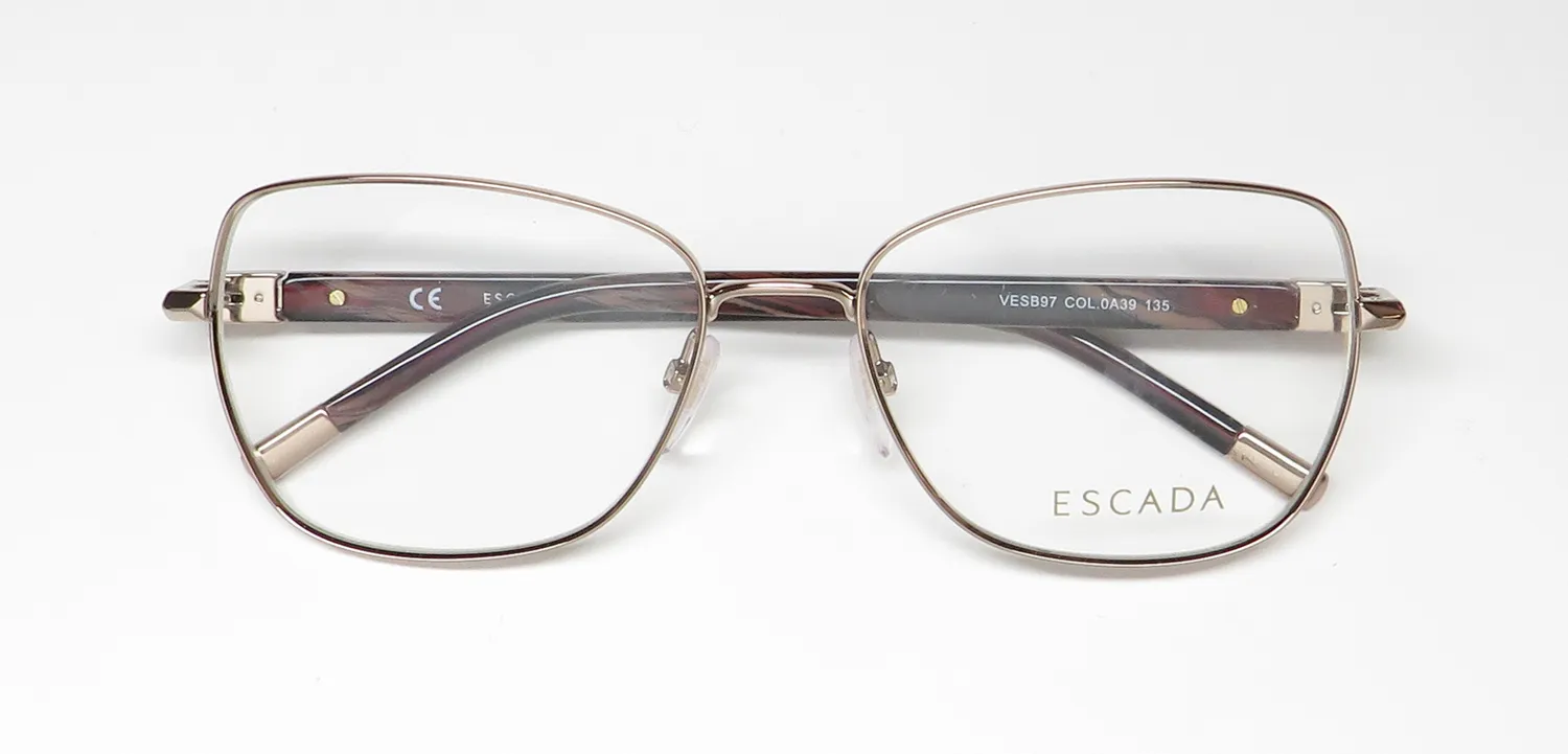 Escada Vesb97 0a39 Eyeglasses Red Gold 55mm 2
