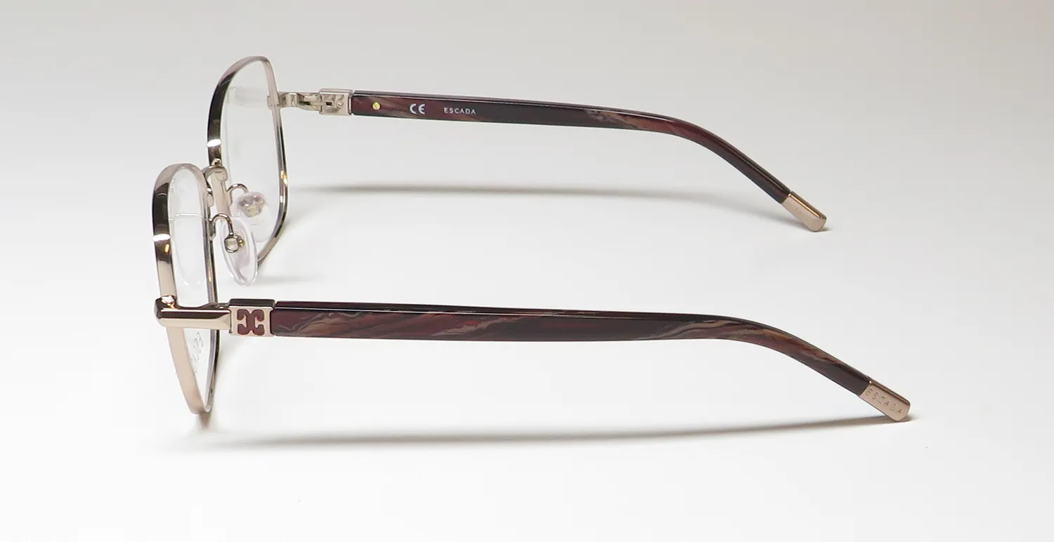 Escada Vesb97 0a39 Eyeglasses Red Gold 55mm 4