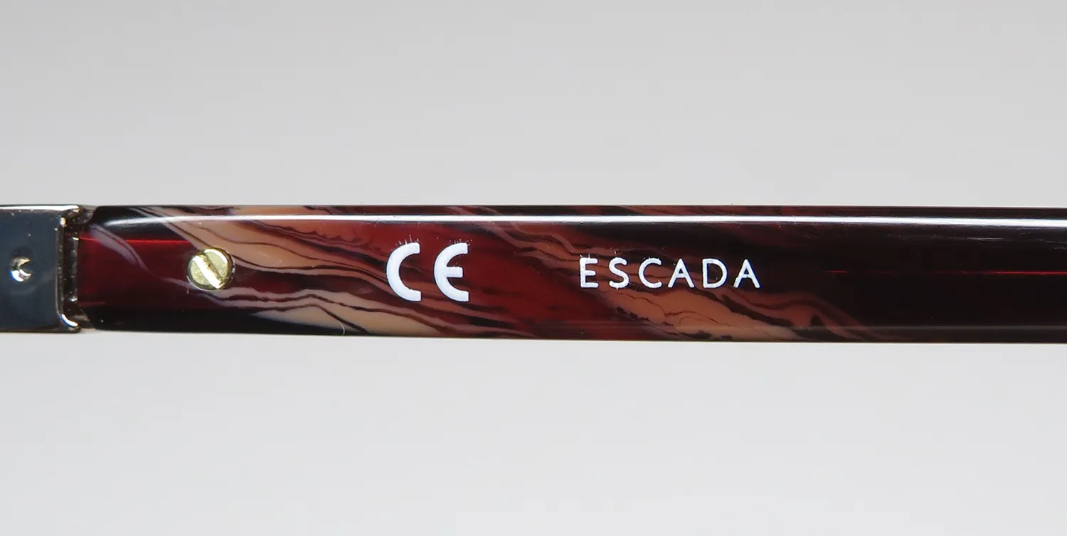 Escada Vesb97 0a39 Eyeglasses Red Gold 55mm 7
