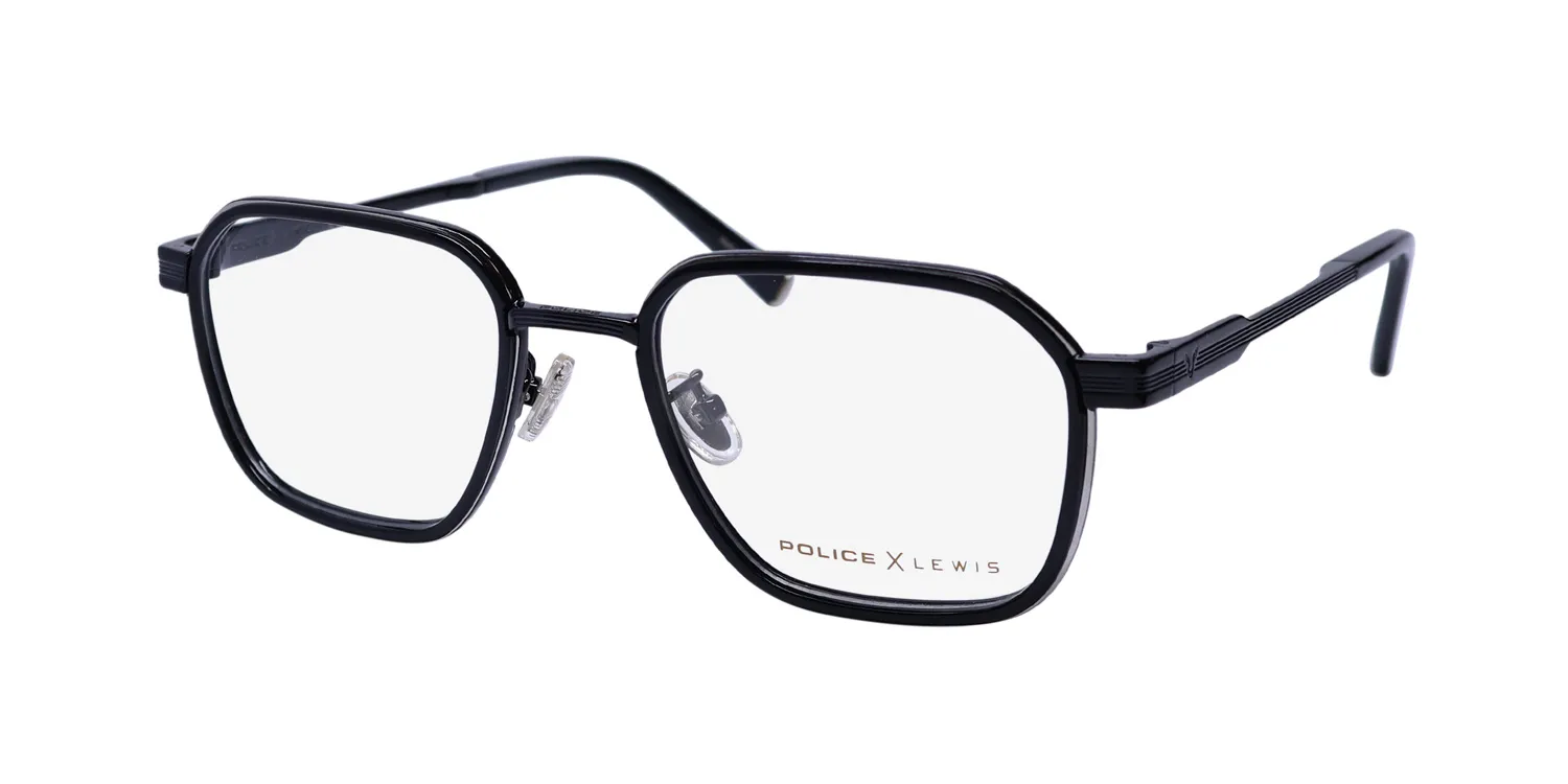 Police Lewis Hamilton 27 Vplc56 0540 Eyeglasses Black 51mm