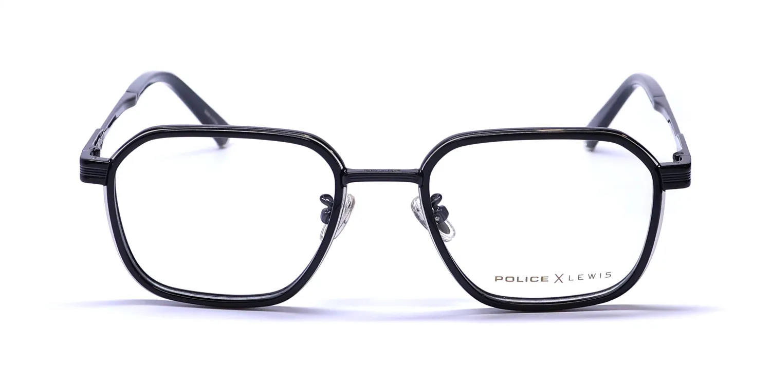Police Lewis Hamilton 27 Vplc56 0540 Eyeglasses Black 51mm 3