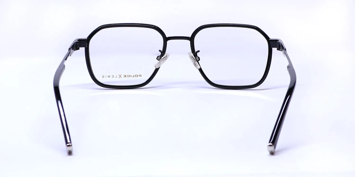Police Lewis Hamilton 27 Vplc56 0540 Eyeglasses Black 51mm 5