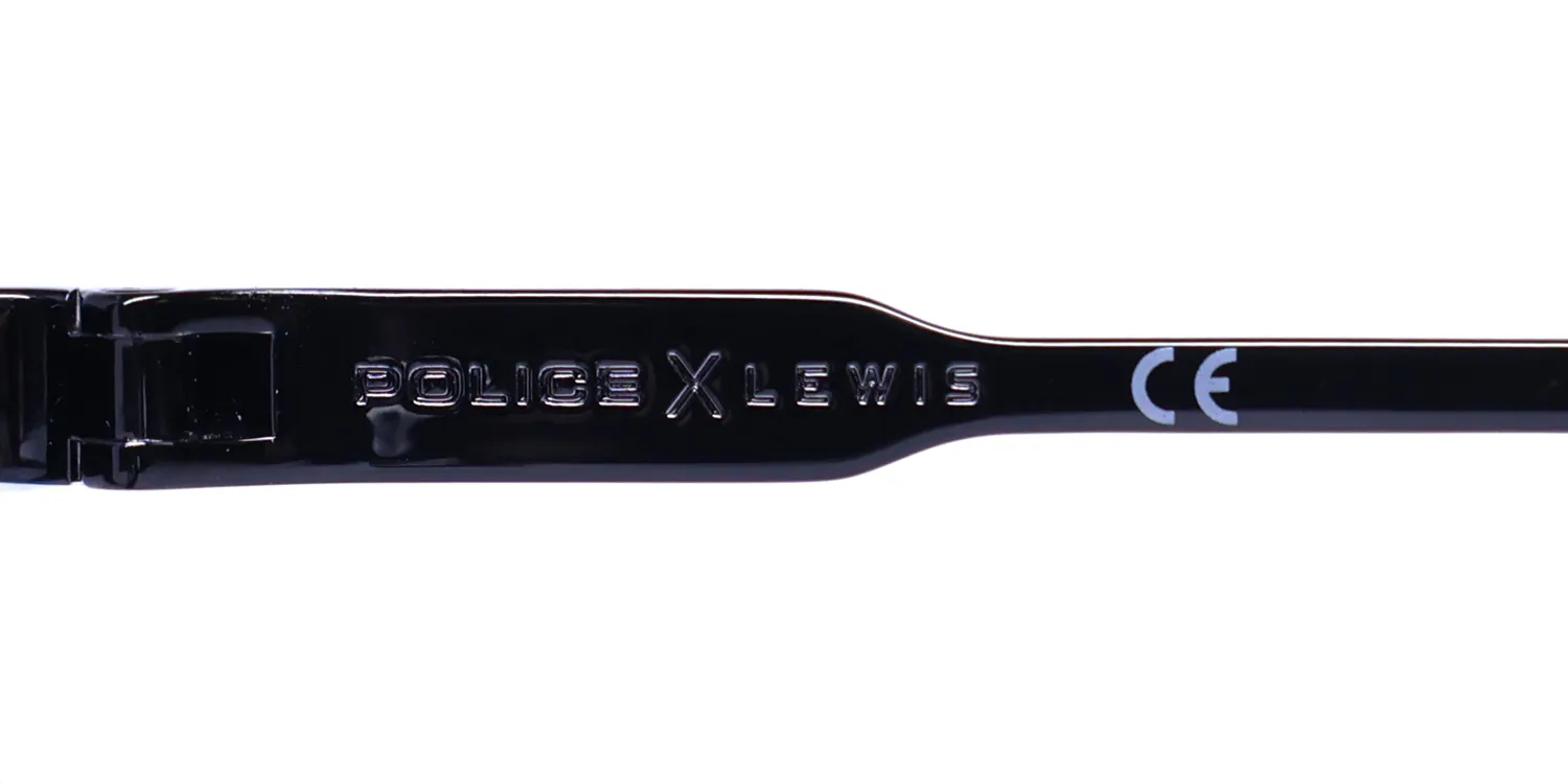 Police Lewis Hamilton 27 Vplc56 0540 Eyeglasses Black 51mm 7