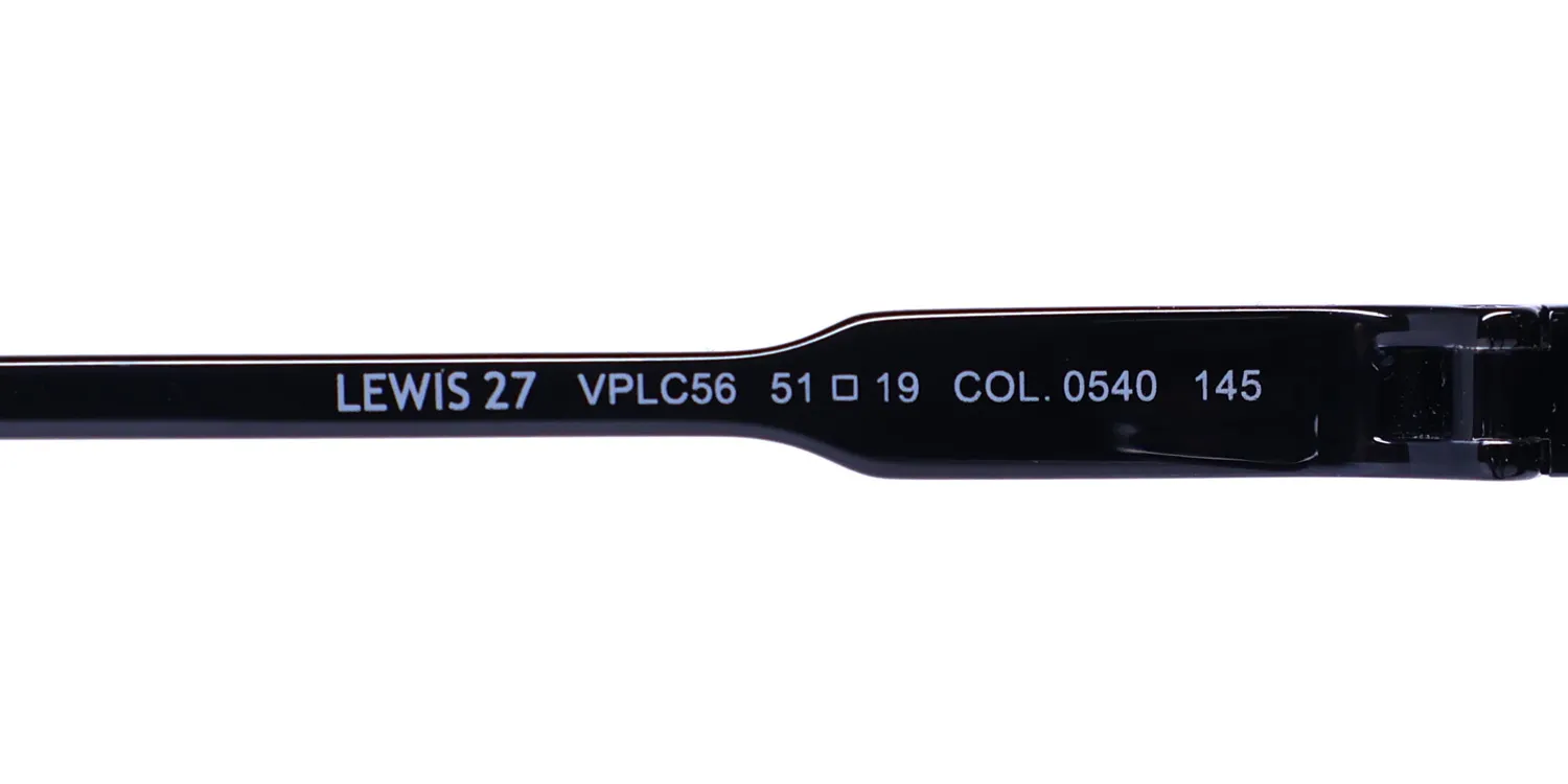 Police Lewis Hamilton 27 Vplc56 0540 Eyeglasses Black 51mm 8