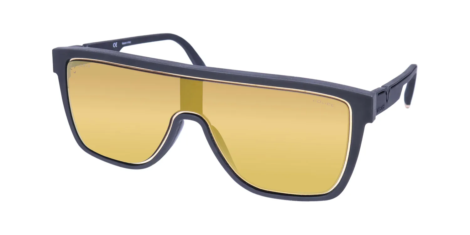 Police Lewis Hamilton 23 Splc51 6aag Sunglasses Matte Black 99mm