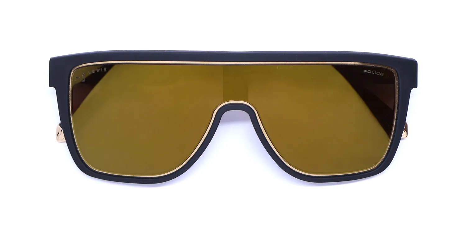 Police Lewis Hamilton 23 Splc51 6aag Sunglasses Matte Black 99mm 2