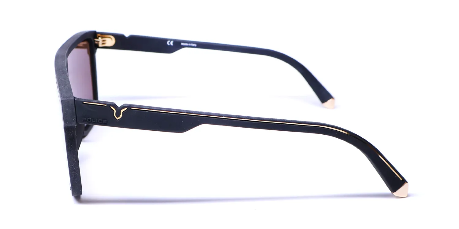 Police Lewis Hamilton 23 Splc51 6aag Sunglasses Matte Black 99mm 4