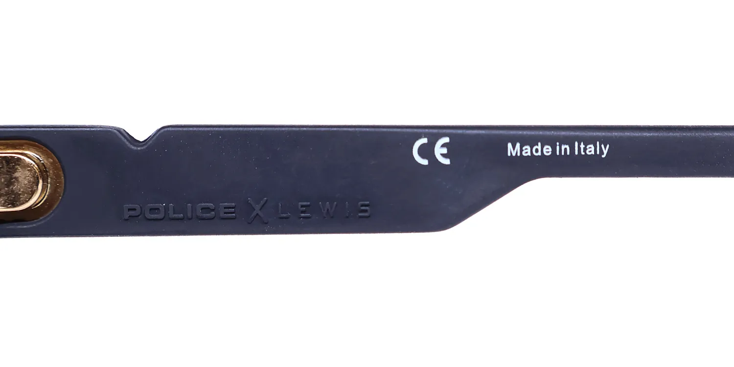 Police Lewis Hamilton 23 Splc51 6aag Sunglasses Matte Black 99mm 7