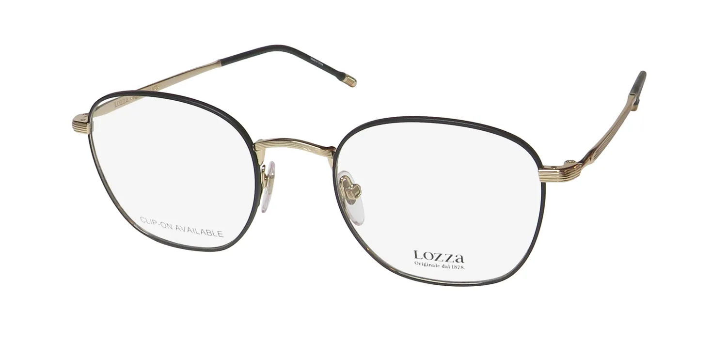 Lozza Vl2387 0302 Eyeglasses Black 51mm