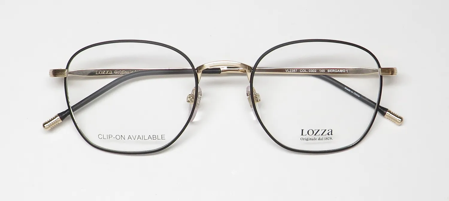 Lozza Vl2387 0302 Eyeglasses Black 51mm 2