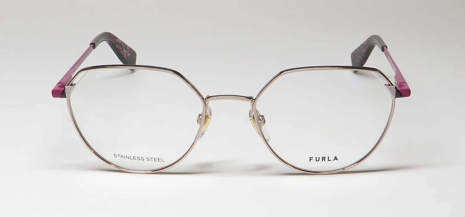 Furla Vfu502 0h60 Eyeglasses Rose 52mm 3