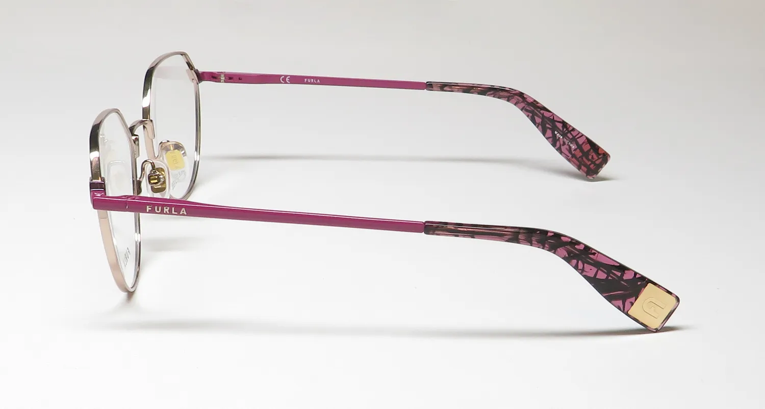 Furla Vfu502 0h60 Eyeglasses Rose 52mm 4