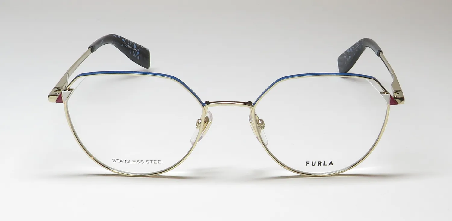 Furla Vfu502 0sna Eyeglasses Gold 52mm 3