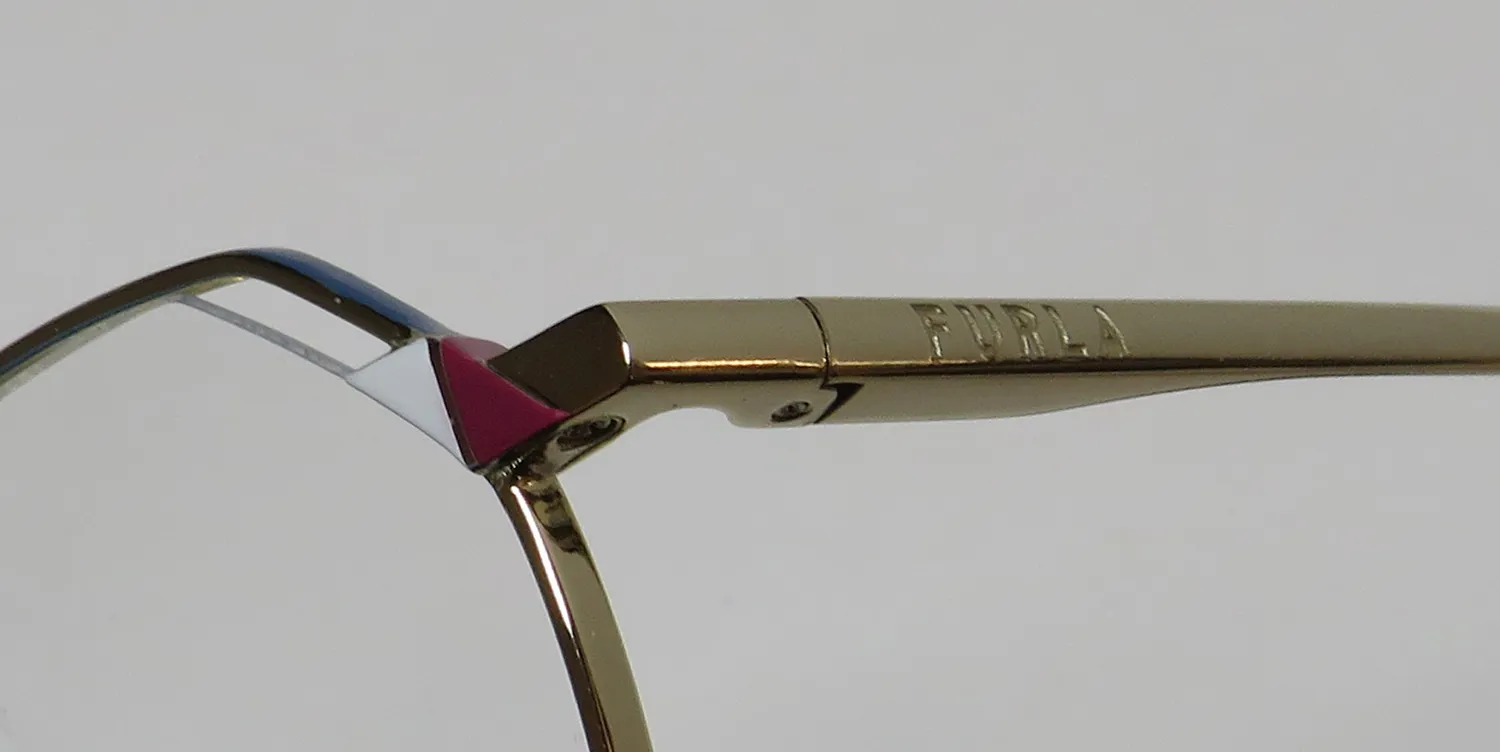 Furla Vfu502 0sna Eyeglasses Gold 52mm 6