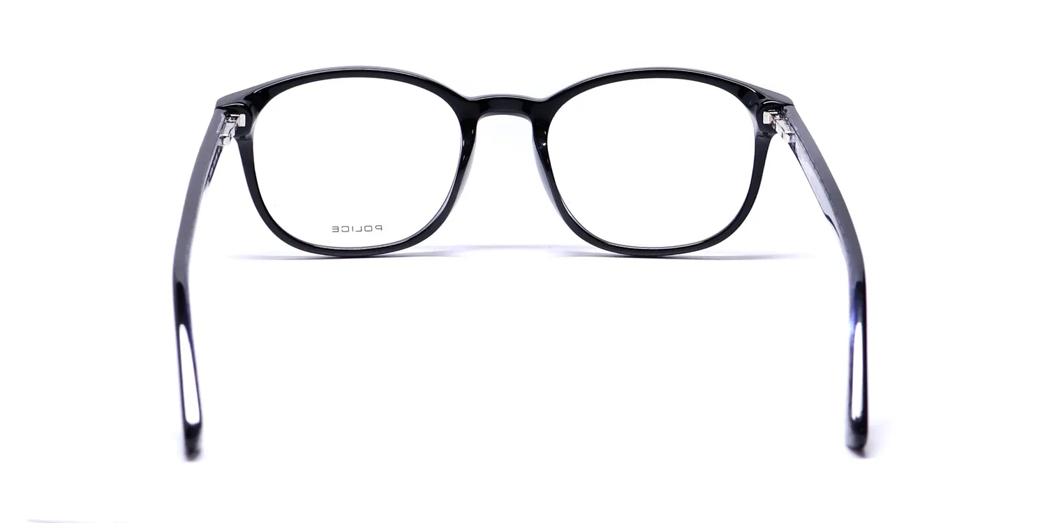 Police Vpld04 Hammer 2 0700 Eyeglasses Black 51mm Unisex 5