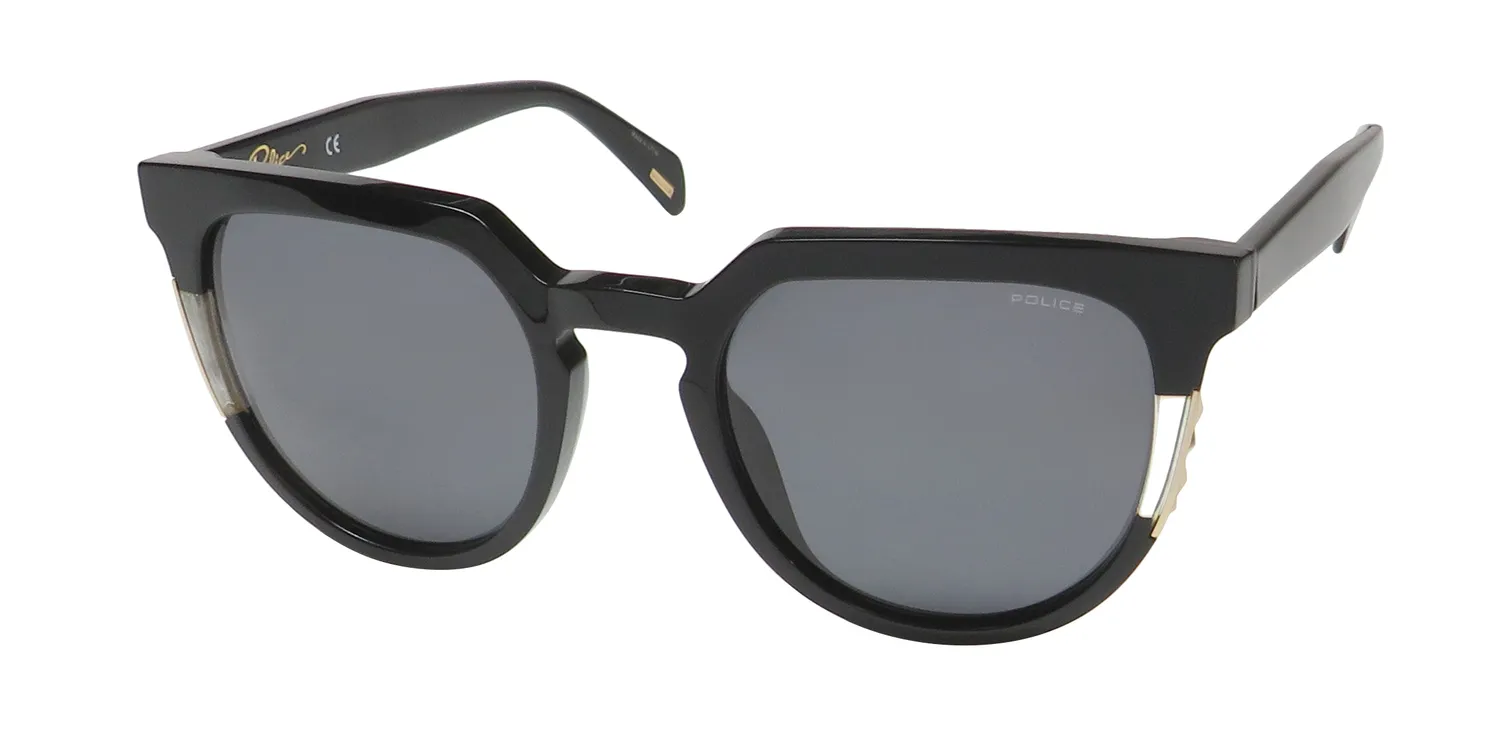Police Spld34 0700 Sunglasses Black 51mm