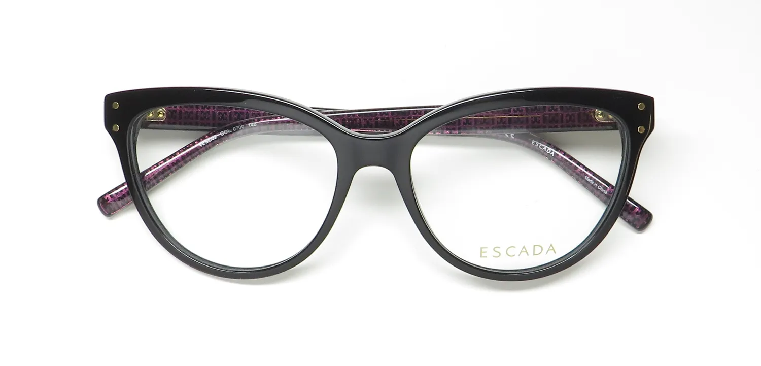 Escada Vesc52 0700 Eyeglasses Black 54mm 2