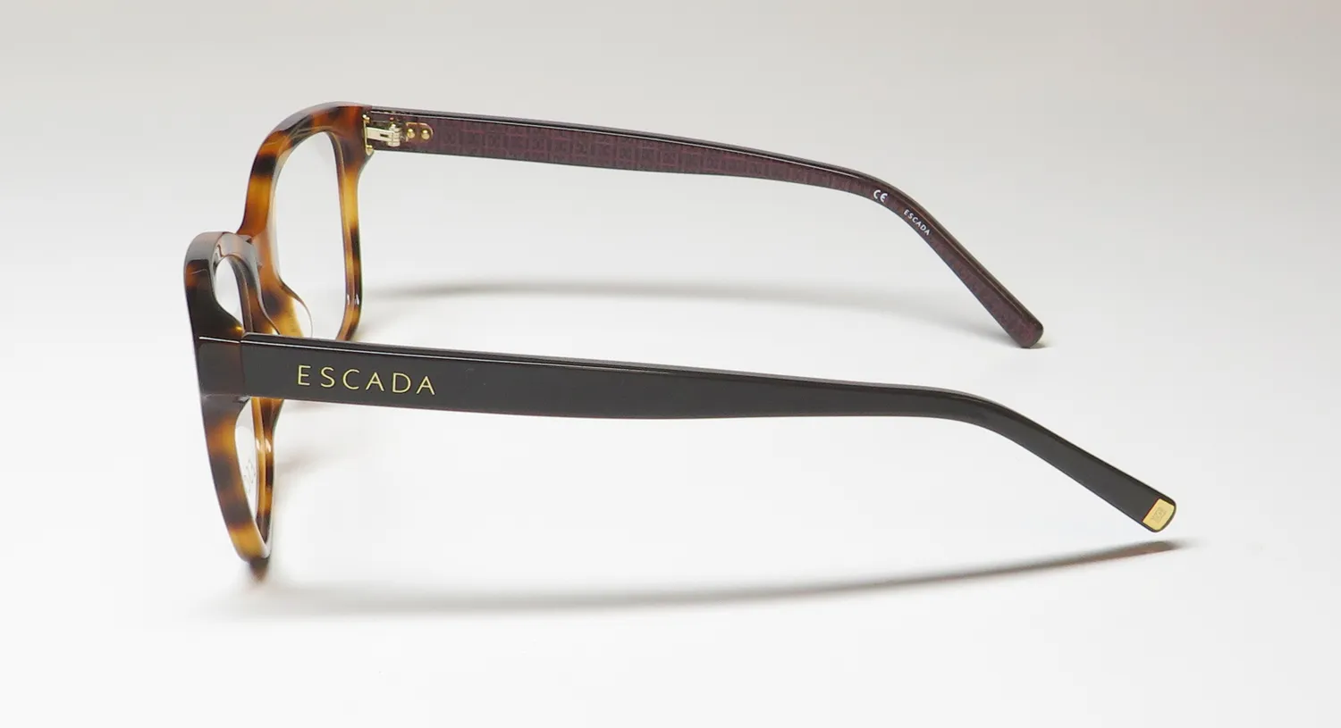 Escada Vesc53 09aj Eyeglasses Brown Tortoise 54mm 4