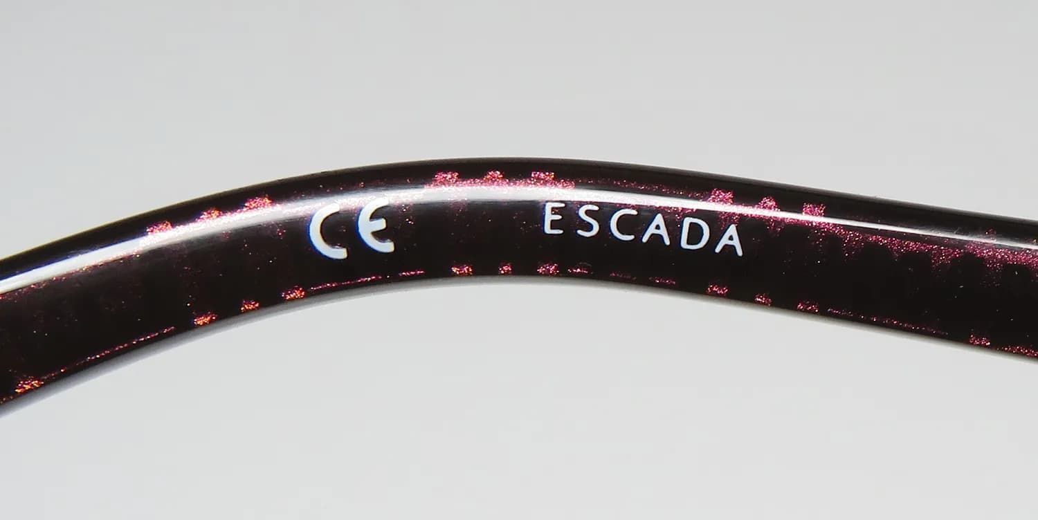 Escada Vesc53 09aj Eyeglasses Brown Tortoise 54mm 7