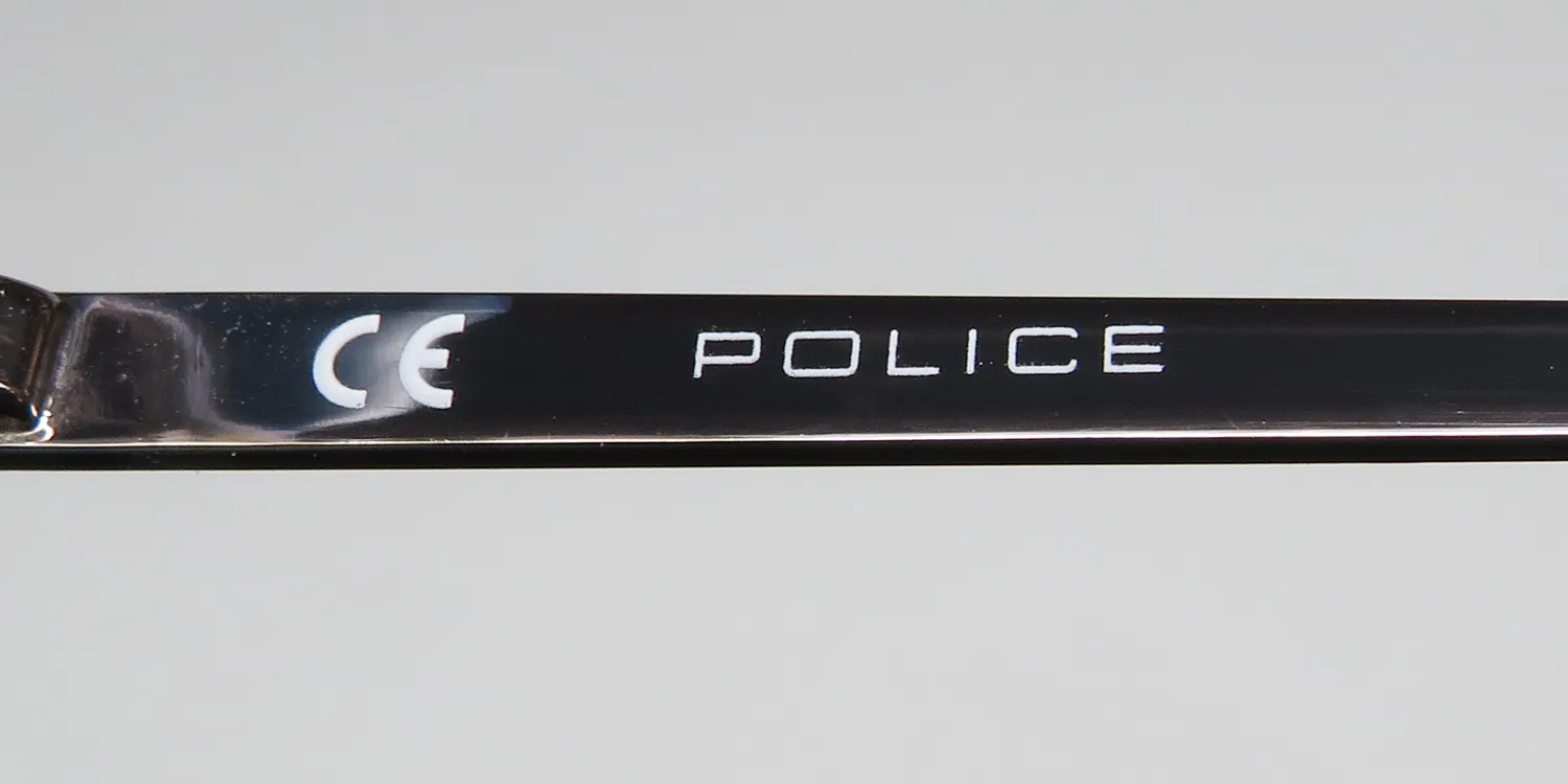 Police Spld36 07uu Sunglasses Shiny Iridescent Crystal 54mm 7