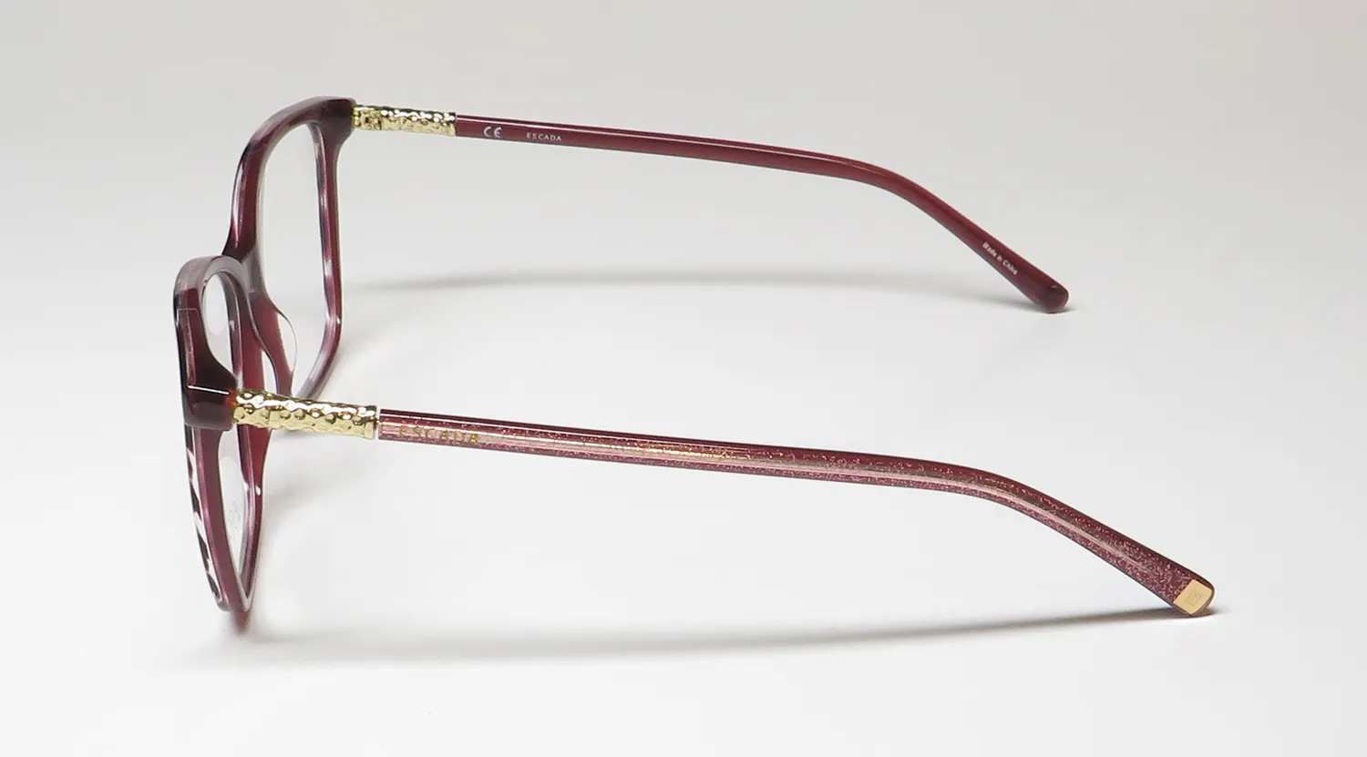 Escada Vesc58 09g2 Eyeglasses Burgundy 56mm 4