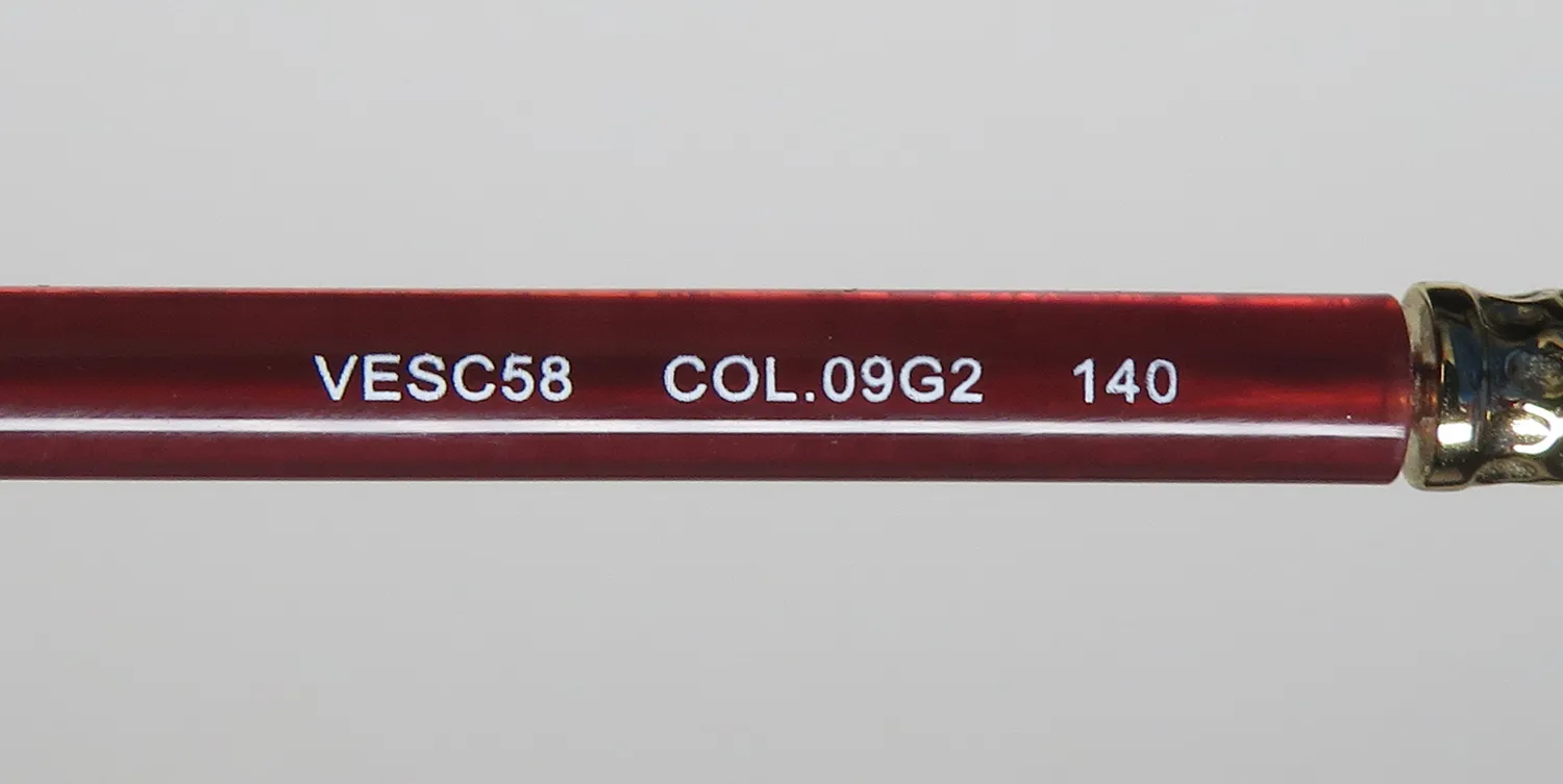 Escada Vesc58 09g2 Eyeglasses Burgundy 56mm 8