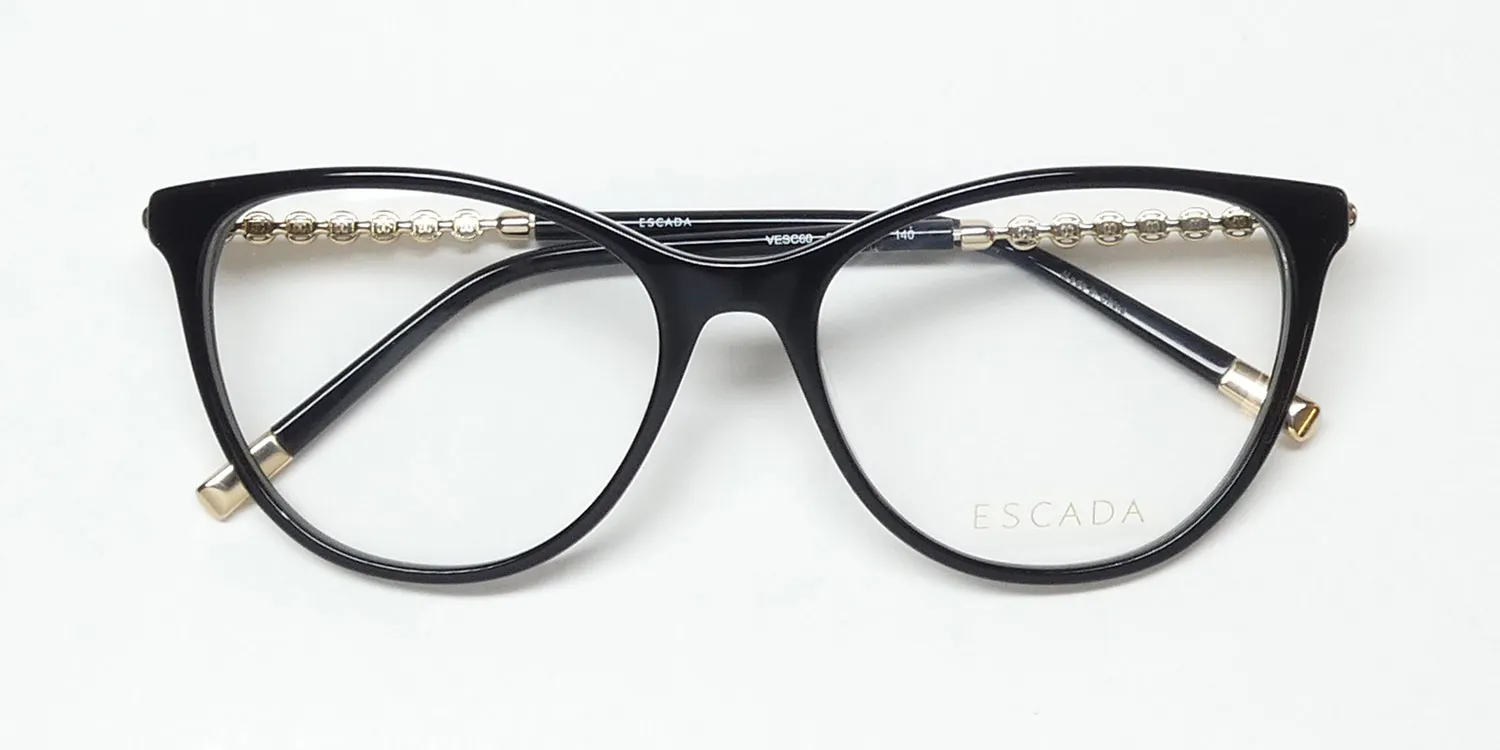Escada Vesc60 0700 Eyeglasses Black 53mm 2