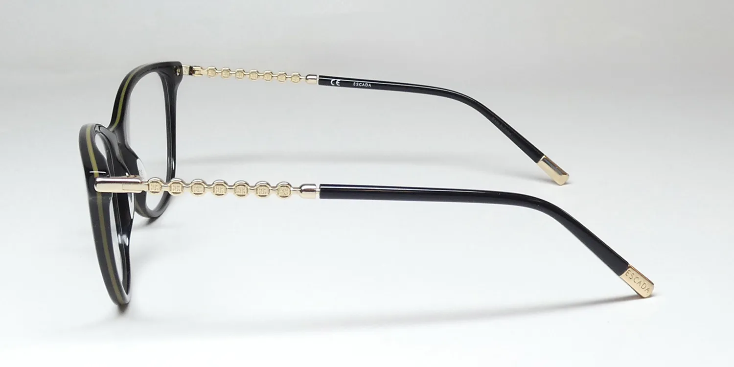 Escada Vesc60 0700 Eyeglasses Black 53mm 4