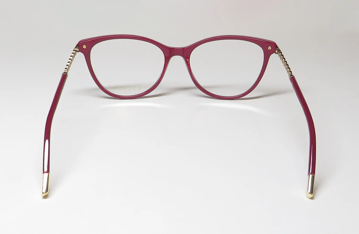 Escada Vesc60 0u78 Eyeglasses Red 53mm 5