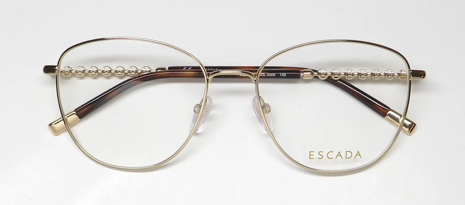 Escada Vesc61 0300 Eyeglasses Gold 54mm 2