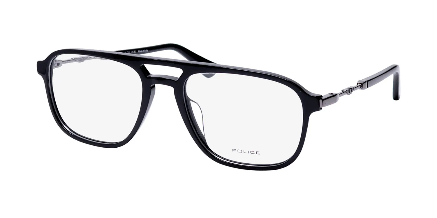 Police Vpld13 Milestone 1 0700 Eyeglasses Black 53mm