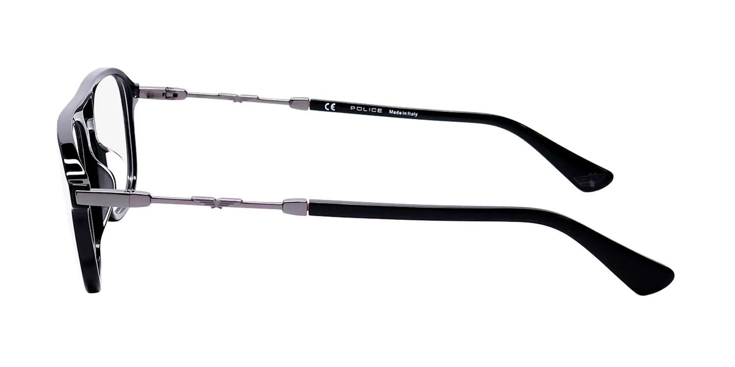 Police Vpld13 Milestone 1 0700 Eyeglasses Black 53mm 4