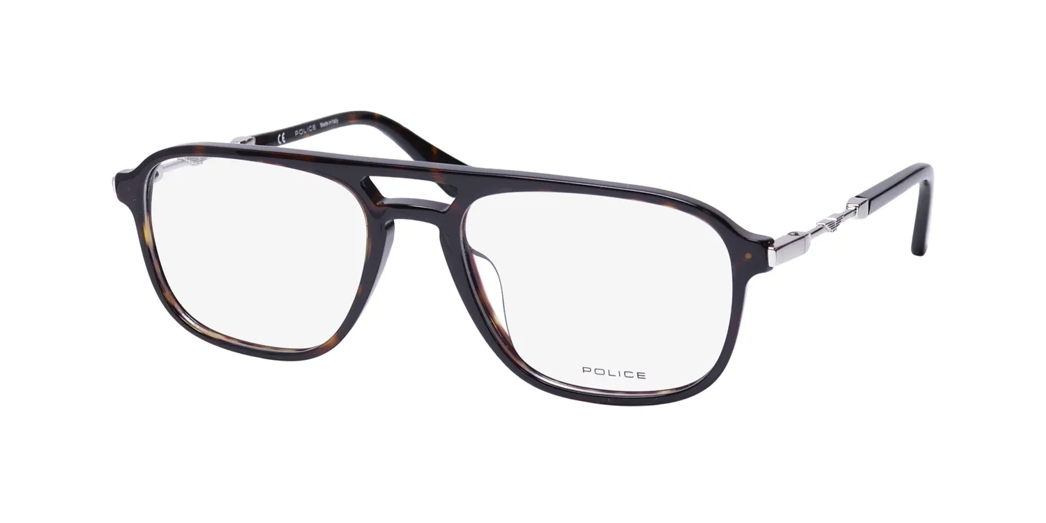Police Vpld13 Milestone 1 0722 Eyeglasses Tortoise 53mm