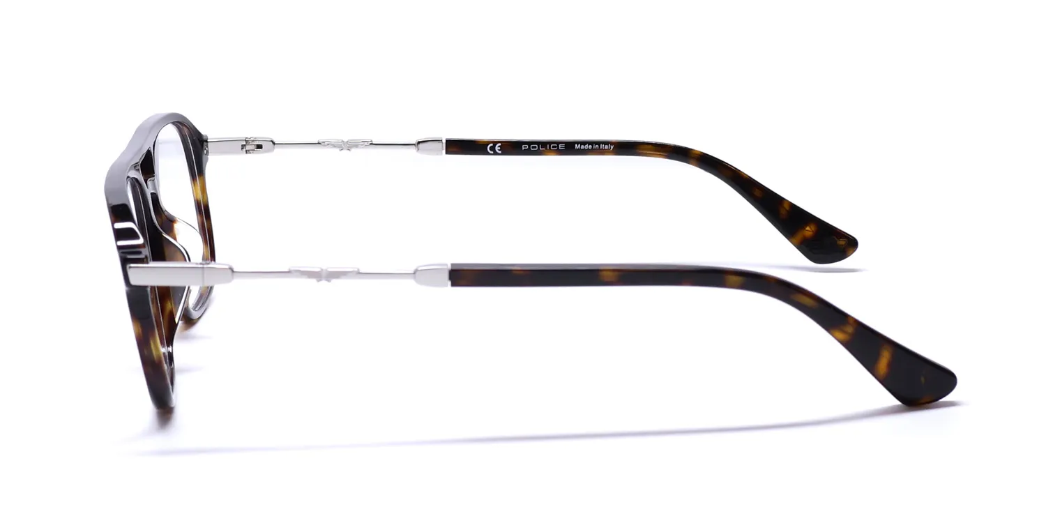 Police Vpld13 Milestone 1 0722 Eyeglasses Tortoise 53mm 4