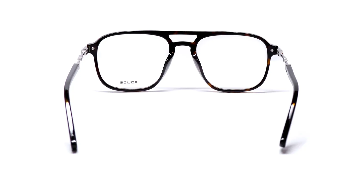 Police Vpld13 Milestone 1 0722 Eyeglasses Tortoise 53mm 5