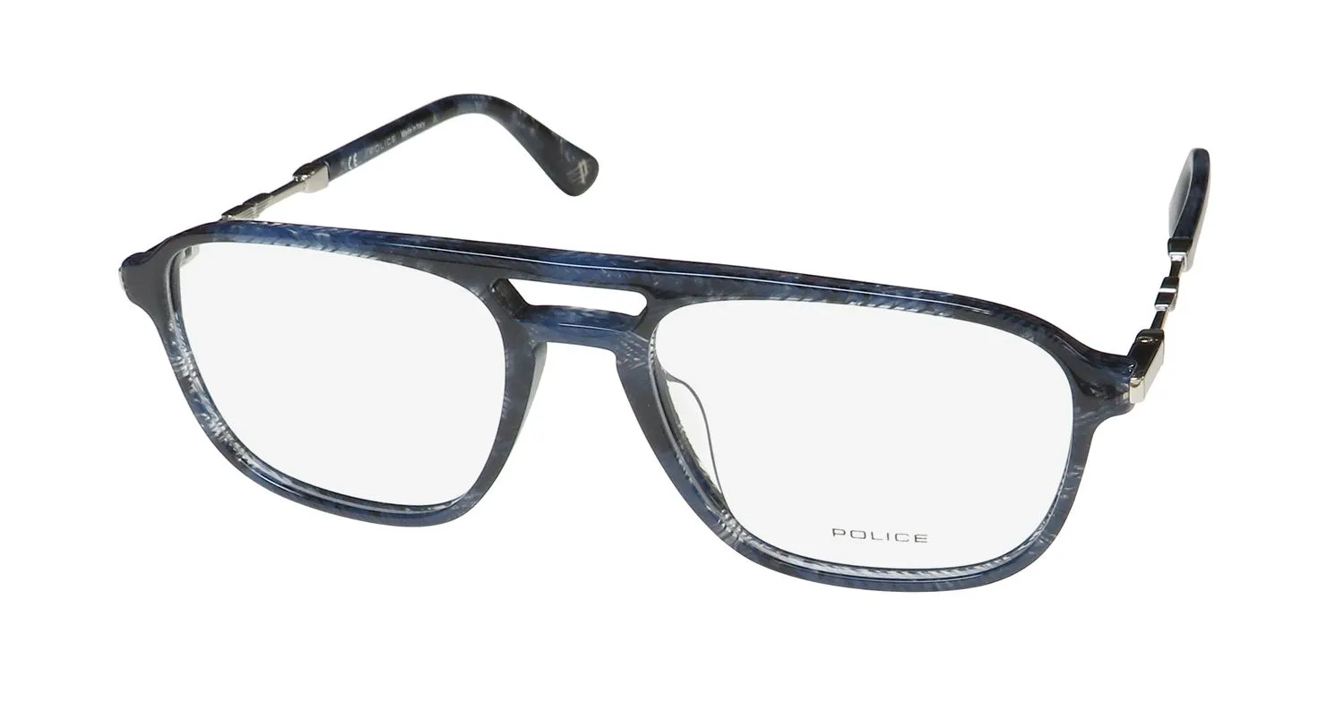 Police Vpld13 Milestone 1 09pp Eyeglasses Blue 53mm