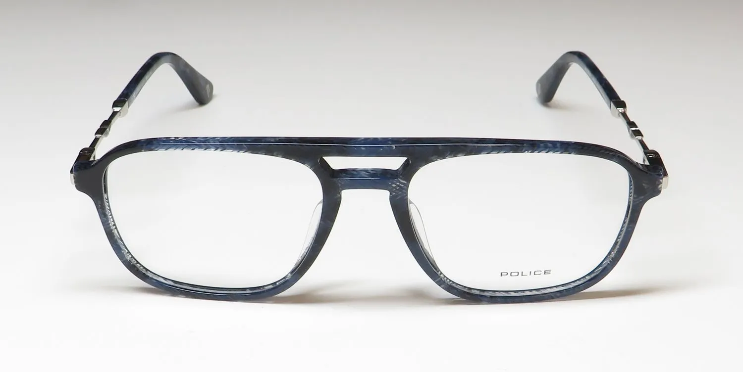 Police Vpld13 Milestone 1 09pp Eyeglasses Blue 53mm 3