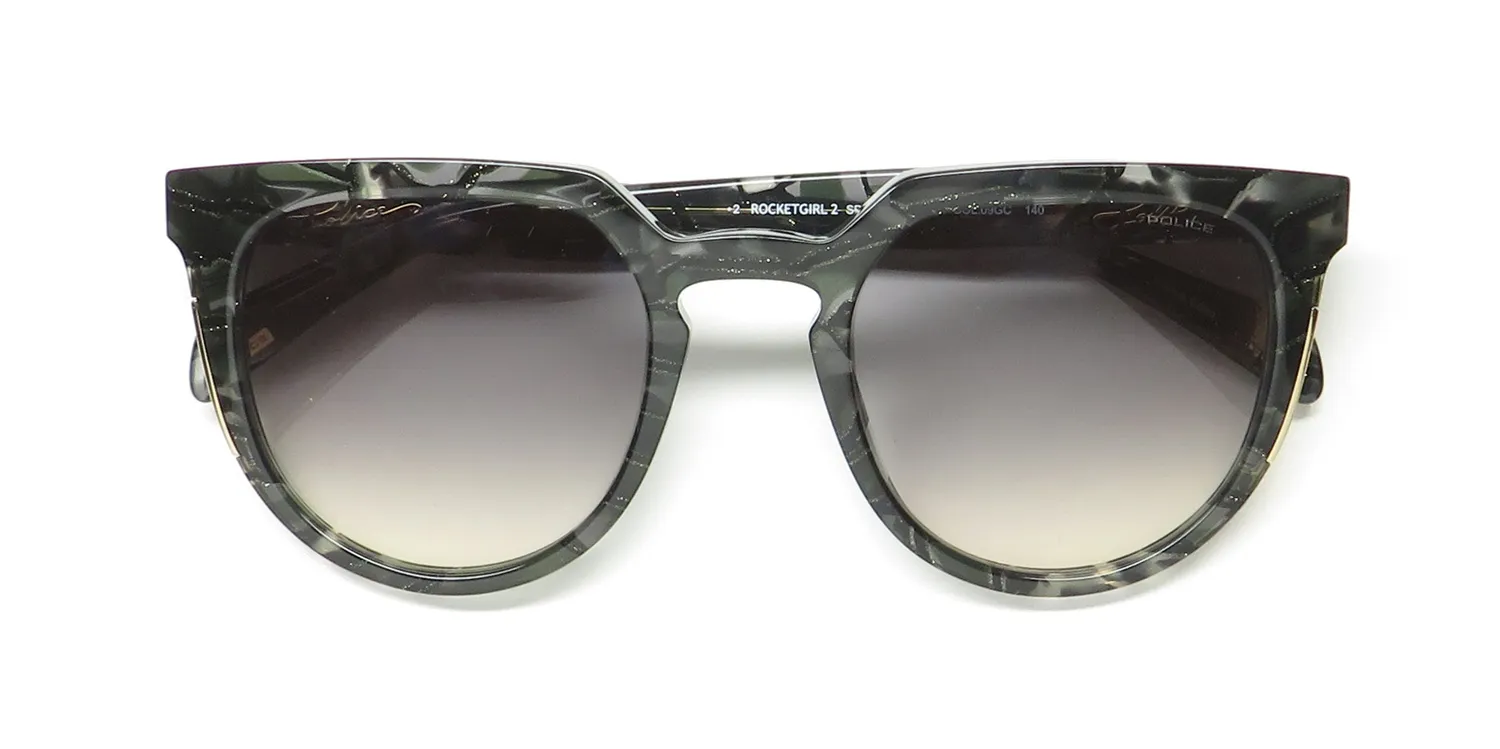 Police Spld34 09gc Sunglasses Green 51mm 2