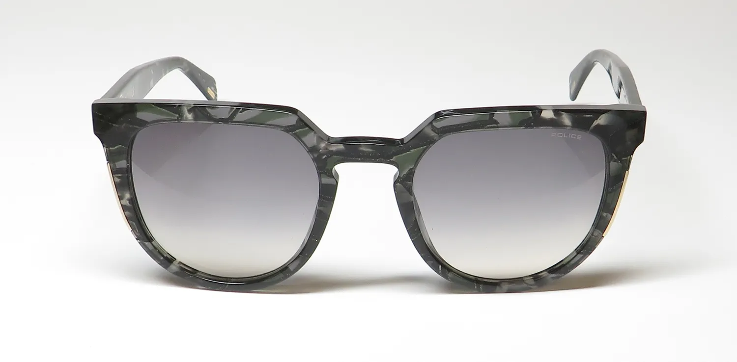 Police Spld34 09gc Sunglasses Green 51mm 3