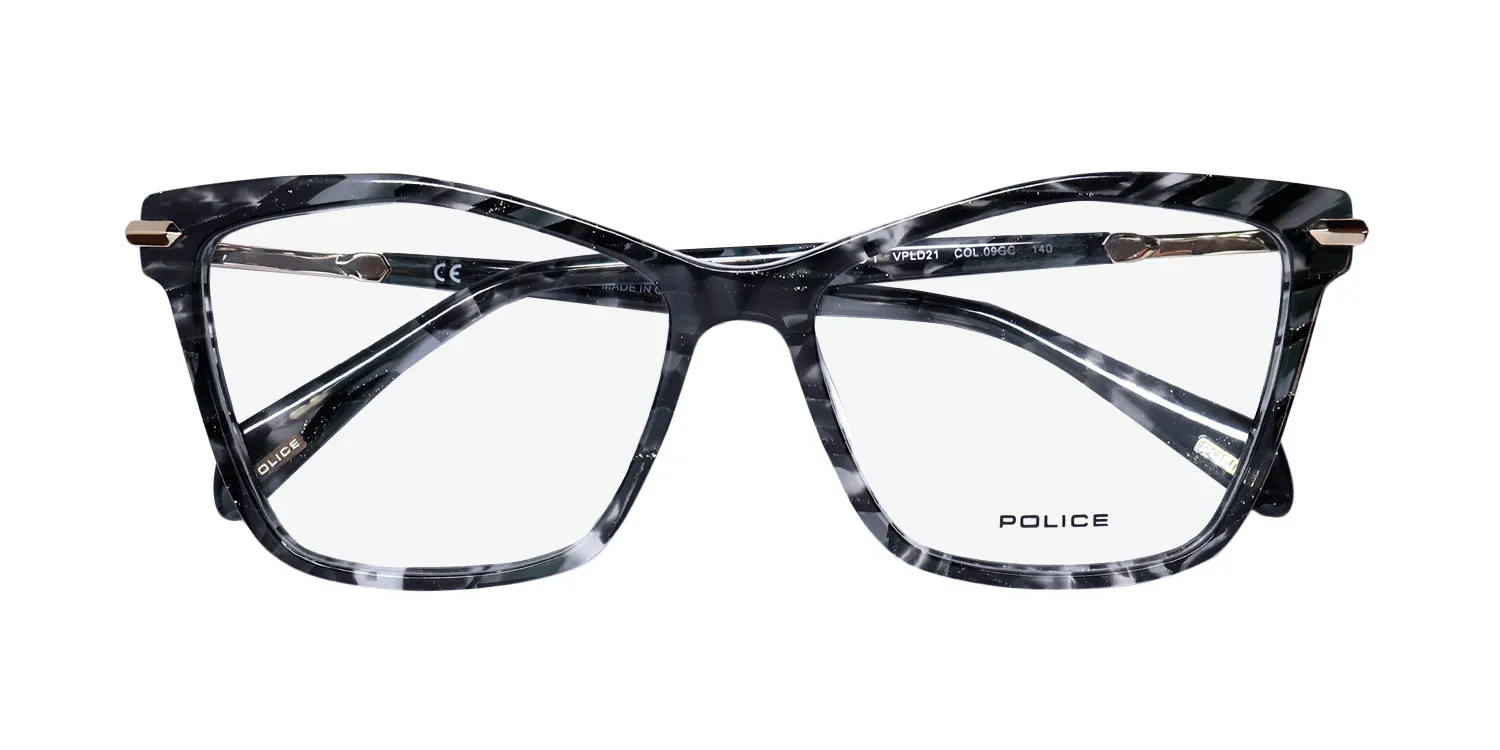 Police Vpld21 Mermaid 1 09gc Eyeglasses Grey 55mm 2