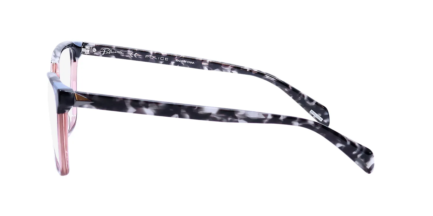 Police Vpld89w Safari 1 0805 Eyeglasses Rose 54mm 4