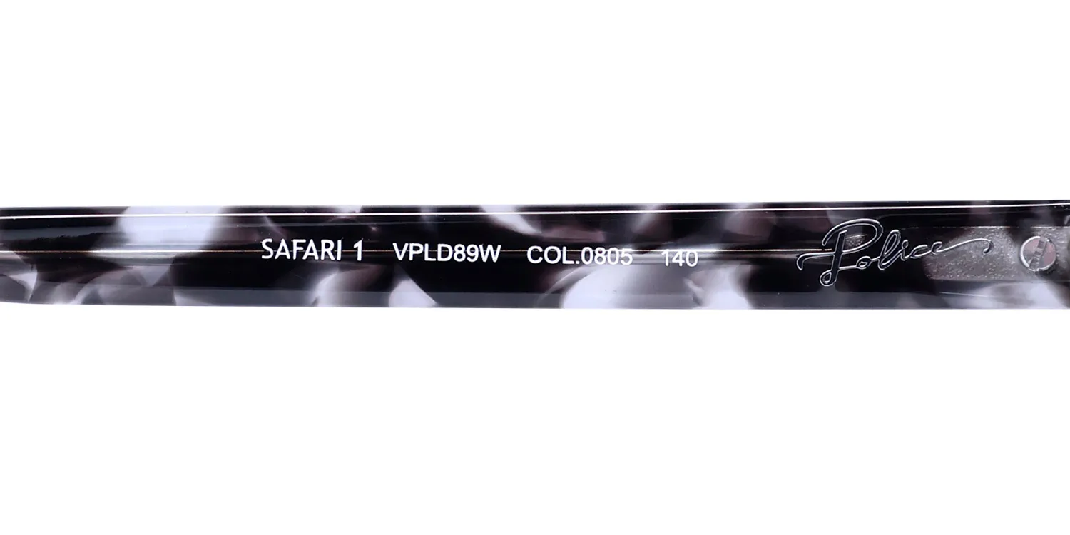 Police Vpld89w Safari 1 0805 Eyeglasses Rose 54mm 8