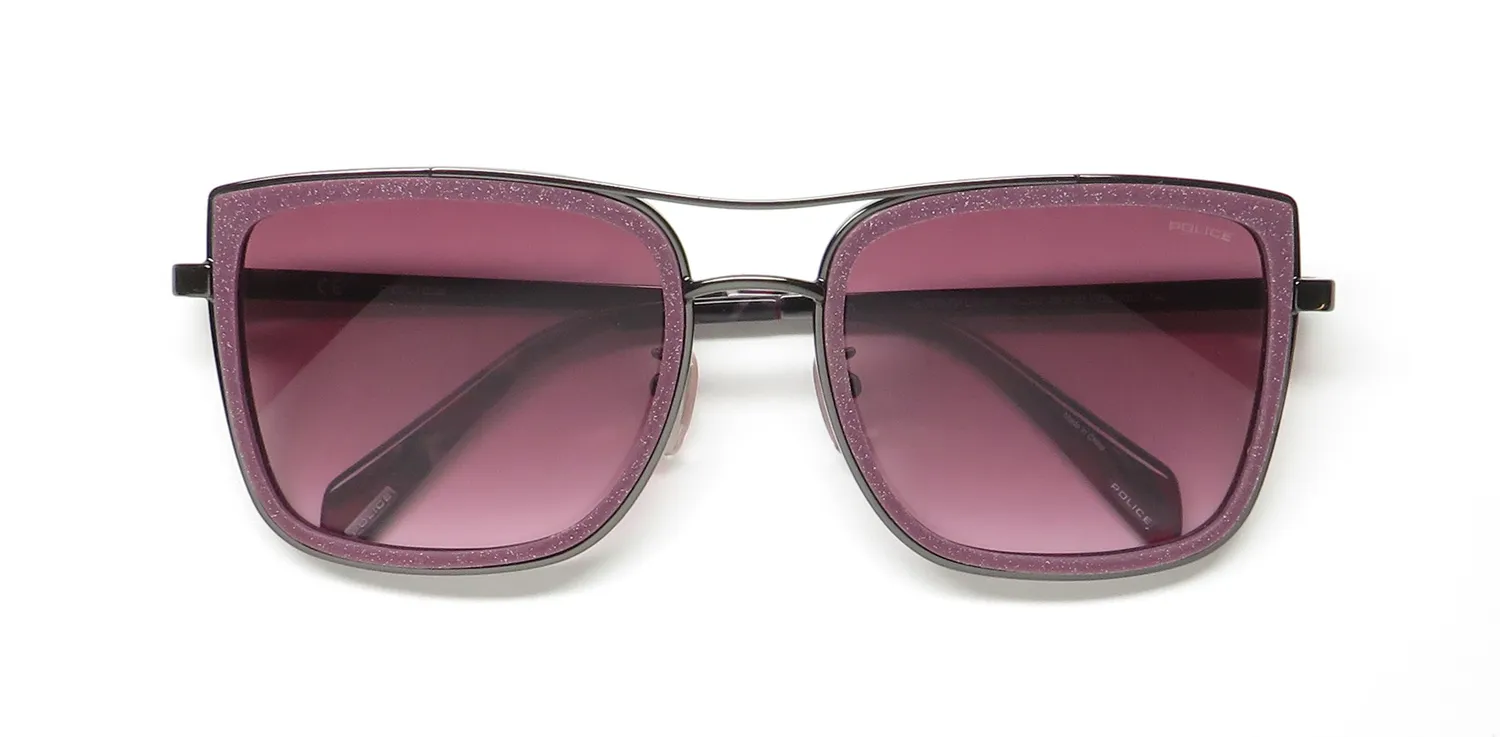 Police Spld82 0gl7 Sunglasses Gunmetal 55mm 2