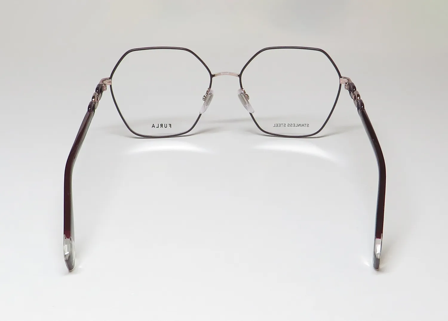 Furla Vfu542 0e59 Eyeglasses Shiny Red Gold 54mm 5